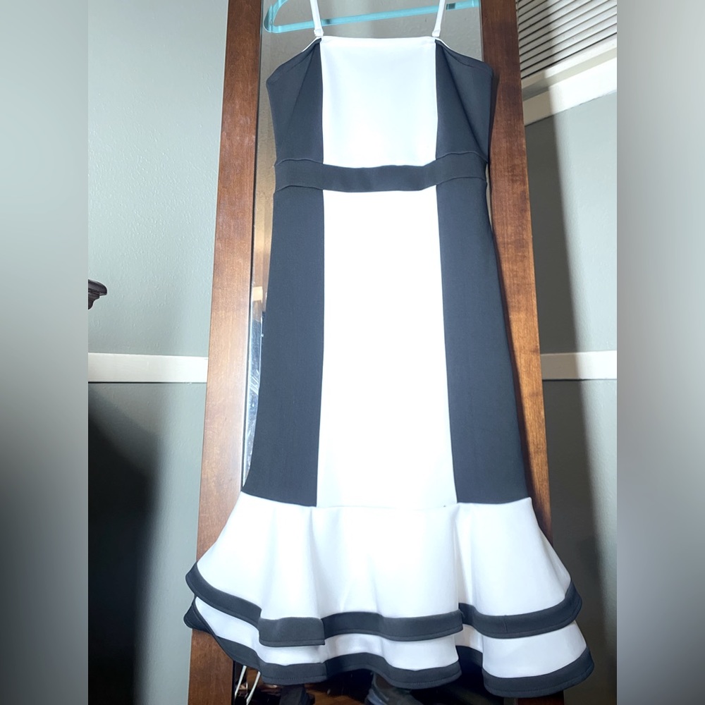 NWT NY&CO Color Block Dress Size Large